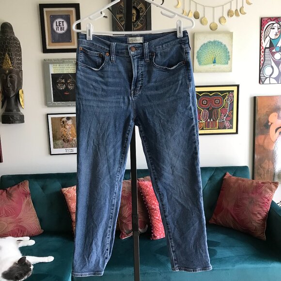 MADEWELL size 27P Stretch Denim The Perfect Vintage Jeans - Picture 1 of 5